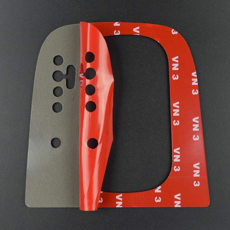 AIRSPEED Carbon Fiber Car Gear Shift Panel Cover Sticker Interior Trim for Volkswagen VW Golf 6 GTI MK6 2008-2013 Accessories (Style A) - Image 3